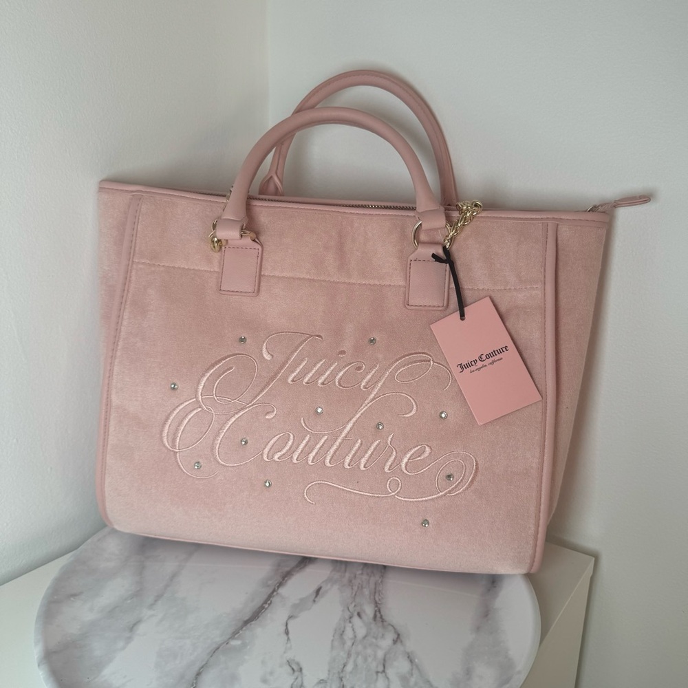 Juicy Couture Pink Tote Bag NWT